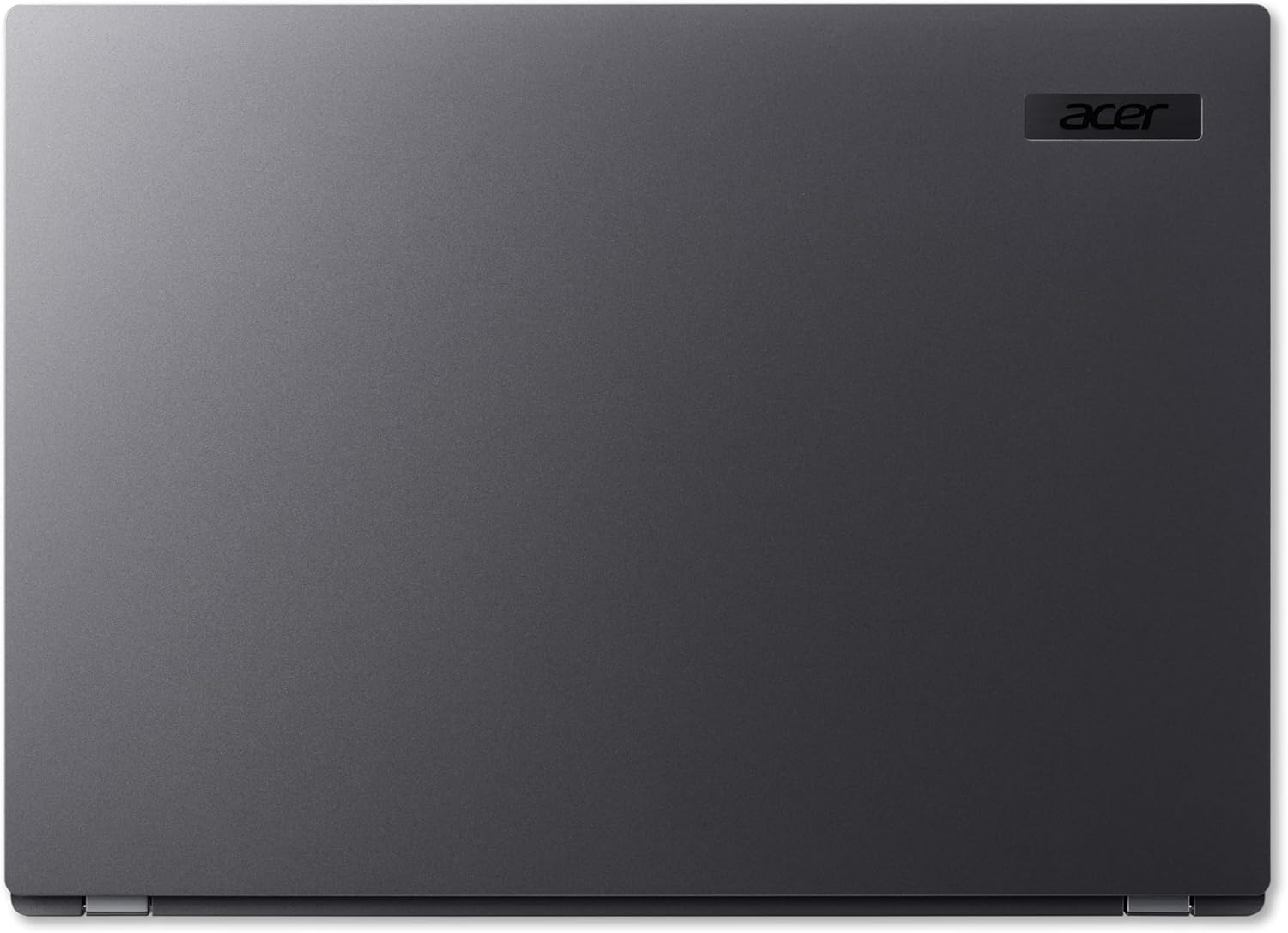 Side view of the Acer TravelMate P2 laptop showing various ports.