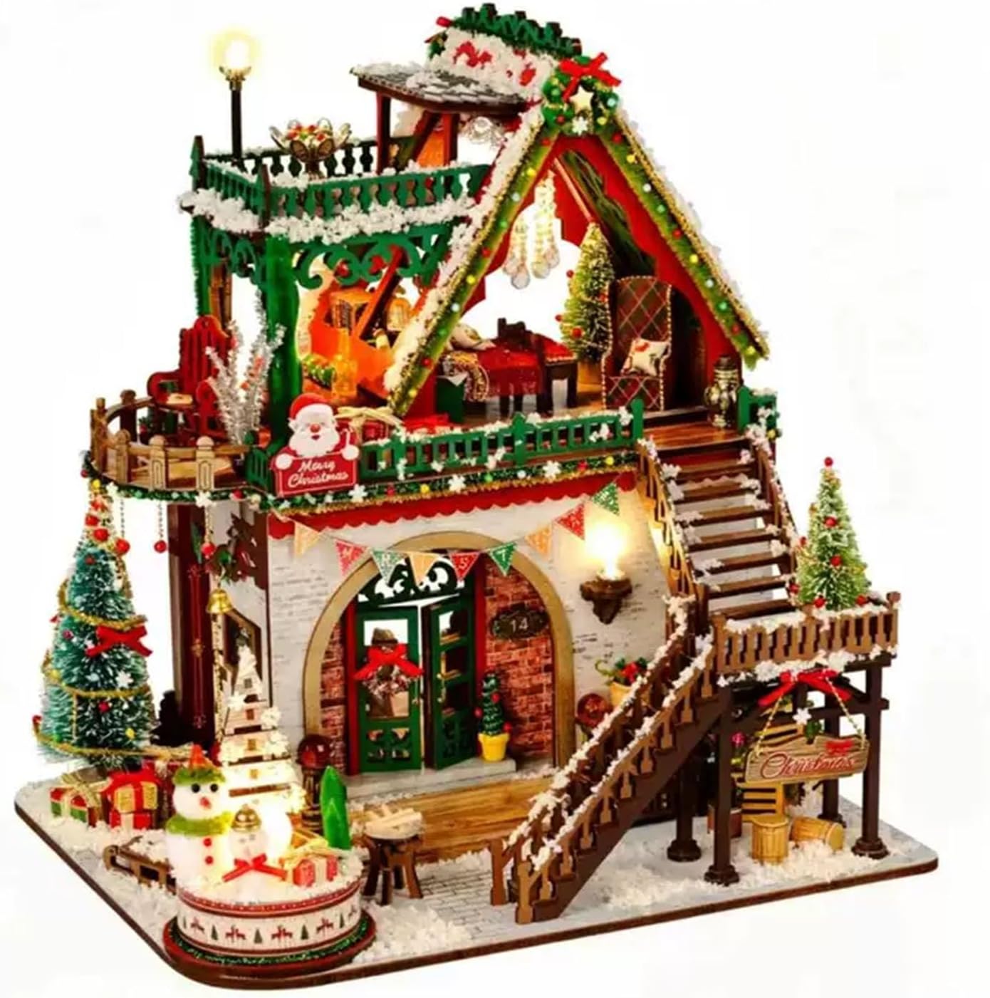 763pcs DIY Mini House Building Kit for Beginners