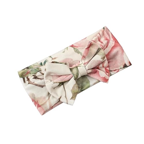 Miniatura 8 de Galabloomer - Conjunto de cobija para recién nacido con diadema, diseño de flores antiguas, para envolver bebé