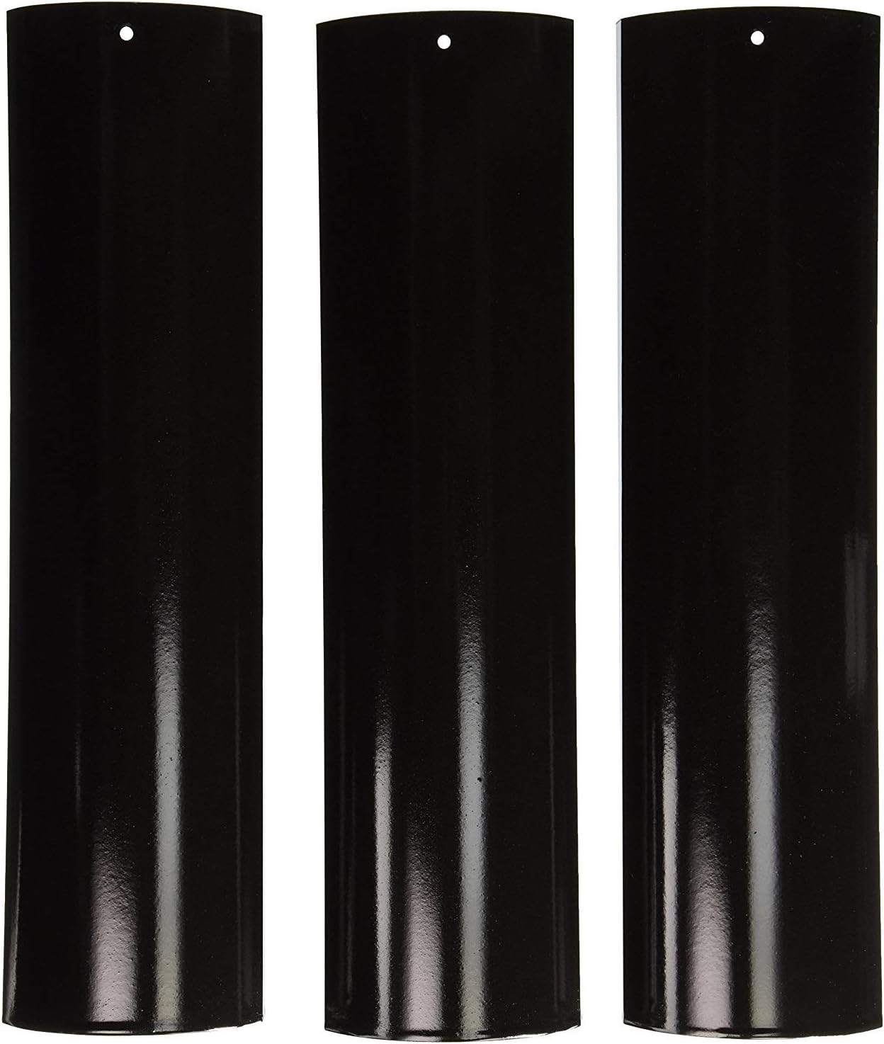 Hongso Porcelain Steel Heat Plate Shield Replacement for Kenmore, Heat Tent and Flavorizer Bar KENMFHP1 for Master Forge SH3118B, P3018 Gas Grill Models, 3-Pack, 15 5/8" x 4 1/8", PPE601