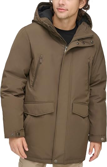 DOCKERS Mens Arctic Cloth Heavyweight Parka Jacket