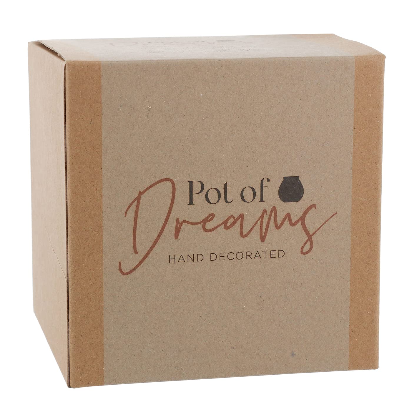 Pot Of Dreams Sparschwein Aus Keramik – Blauer Elefant, Handbemalt, Zum Sparen & Zerbrechen, Für 2-€-Münzen