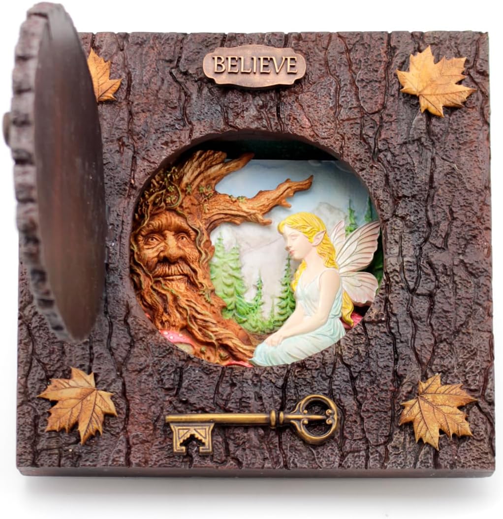 Cosmic Shimmer Enchanted Tree Silicone Mold for Crafting & Mixed Media Art. Use with Air Dry & Polymer Clay, Resin, Wax, Cold Porcelain & More. Design Size 6.6 x 3.3 inches. from Katy Sue Craft Molds