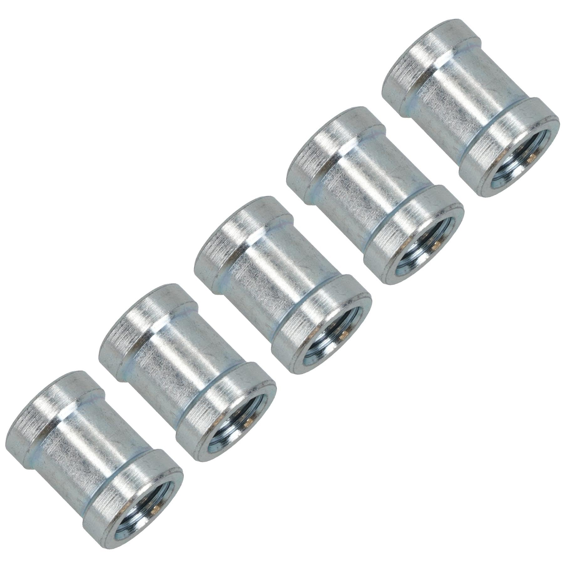 Raccord 1/4 BSP femelle pour jonction de tubes pneumatiques Lot de 5 pièces FT053
