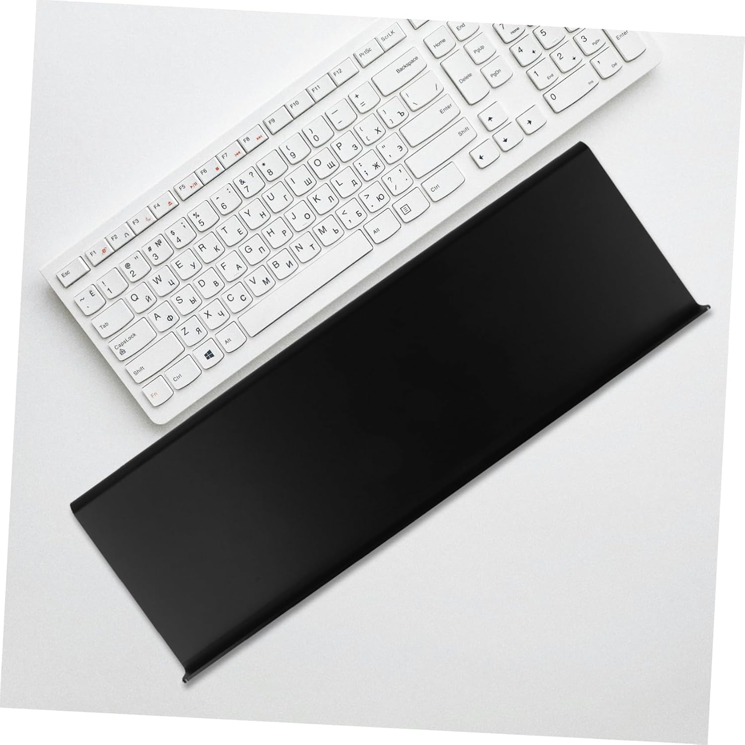 Homoyoyo 5pcs Tilted Acrylic Keyboard Stand Ergonomic Design for Comfortable Typing for Home Office and School Use Reduces Strain and Productivity