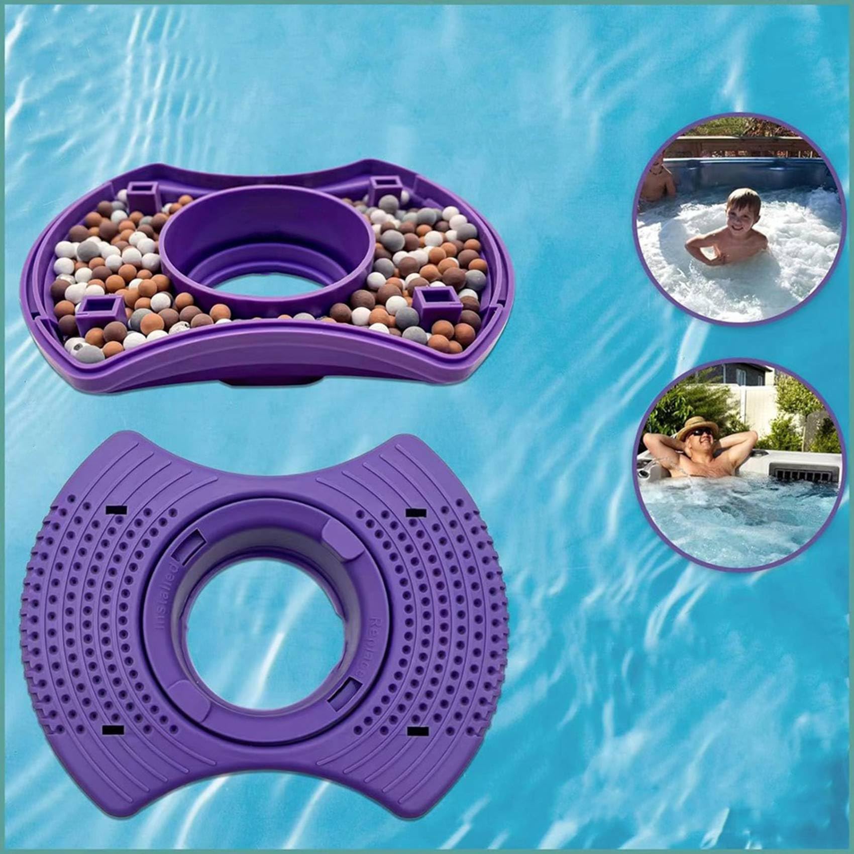6 Filtres de Spa Dimension One, Remplacement pour Vision Dimension One Spa, 01512-261 pour Filtre de Spa Vision