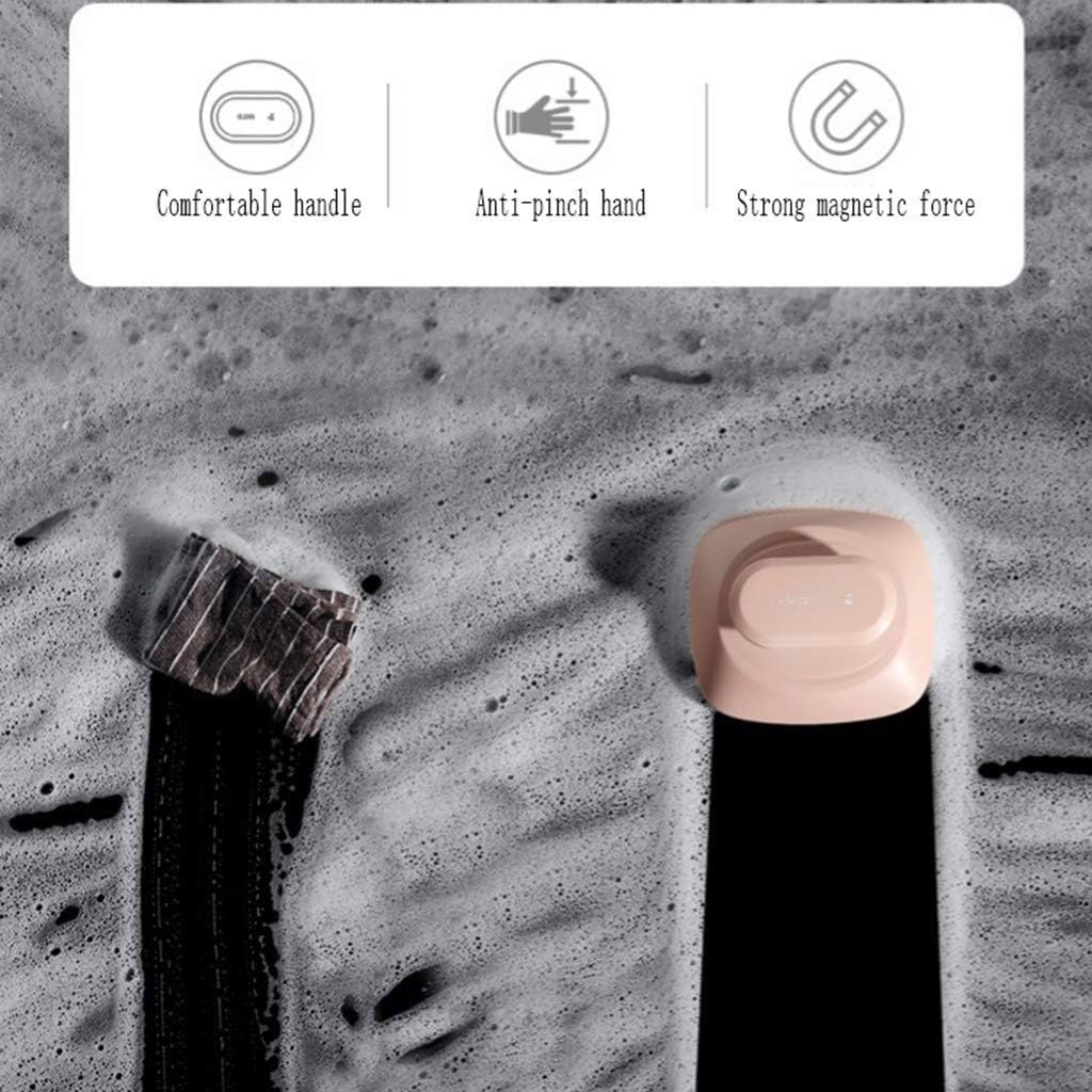 Glass Cleaner Artifact Household Double-Sided Wiping Washing Windows Artifact Hollow Strong Magnetic Cleaning Glass(D)