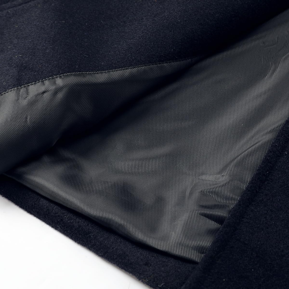 Allthemen Cappotto da Uomo Lungo Invernale Coat In Lana Outerwear Slim Fit Colletto Risvolto Trenchcoat Business