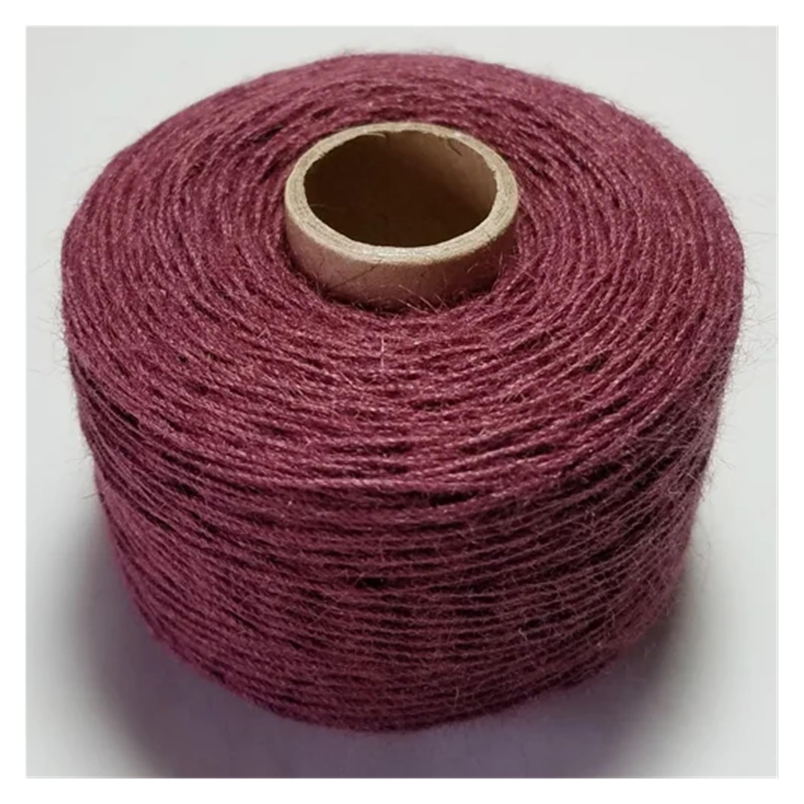 Fil de lin violet rouge 100m pour couture haut de gamme et broderie d'art