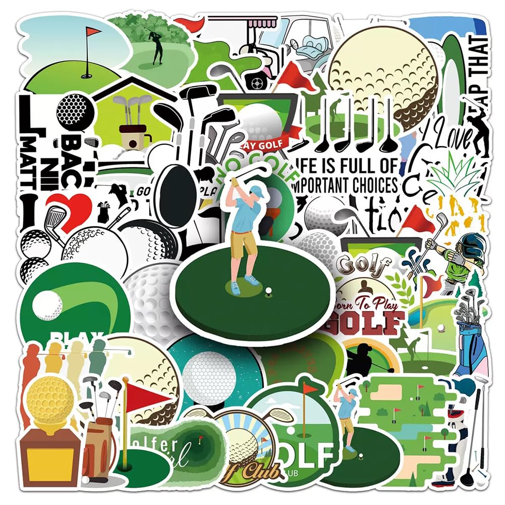 Golf Stickers, Small