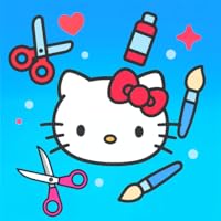 Hello Kitty Games: Kitty Eating Lunch - Cat Beauty Salon & Kitty Sort Puzzle Games