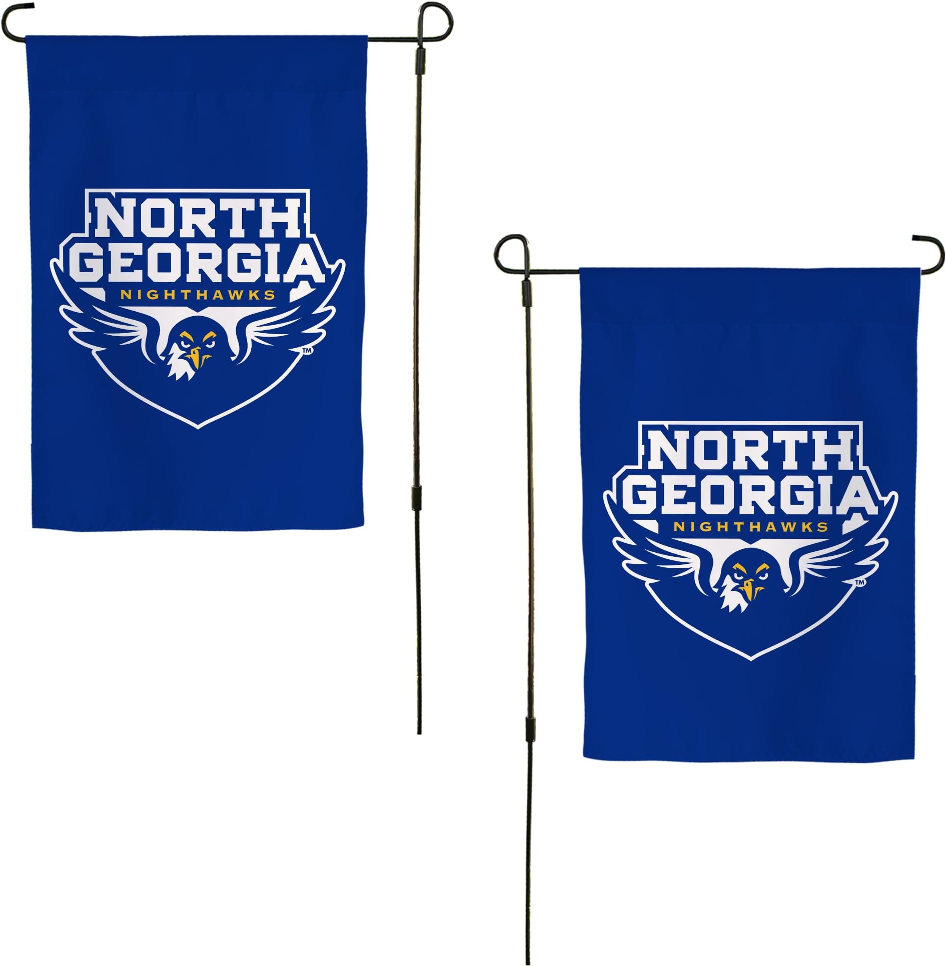 Desert Cactus University of North Georgia UNG Garden Flag โ 19 x 12 inch North Georgia Nighthawks Banner, For Outdoor Display and Events (Design 2)