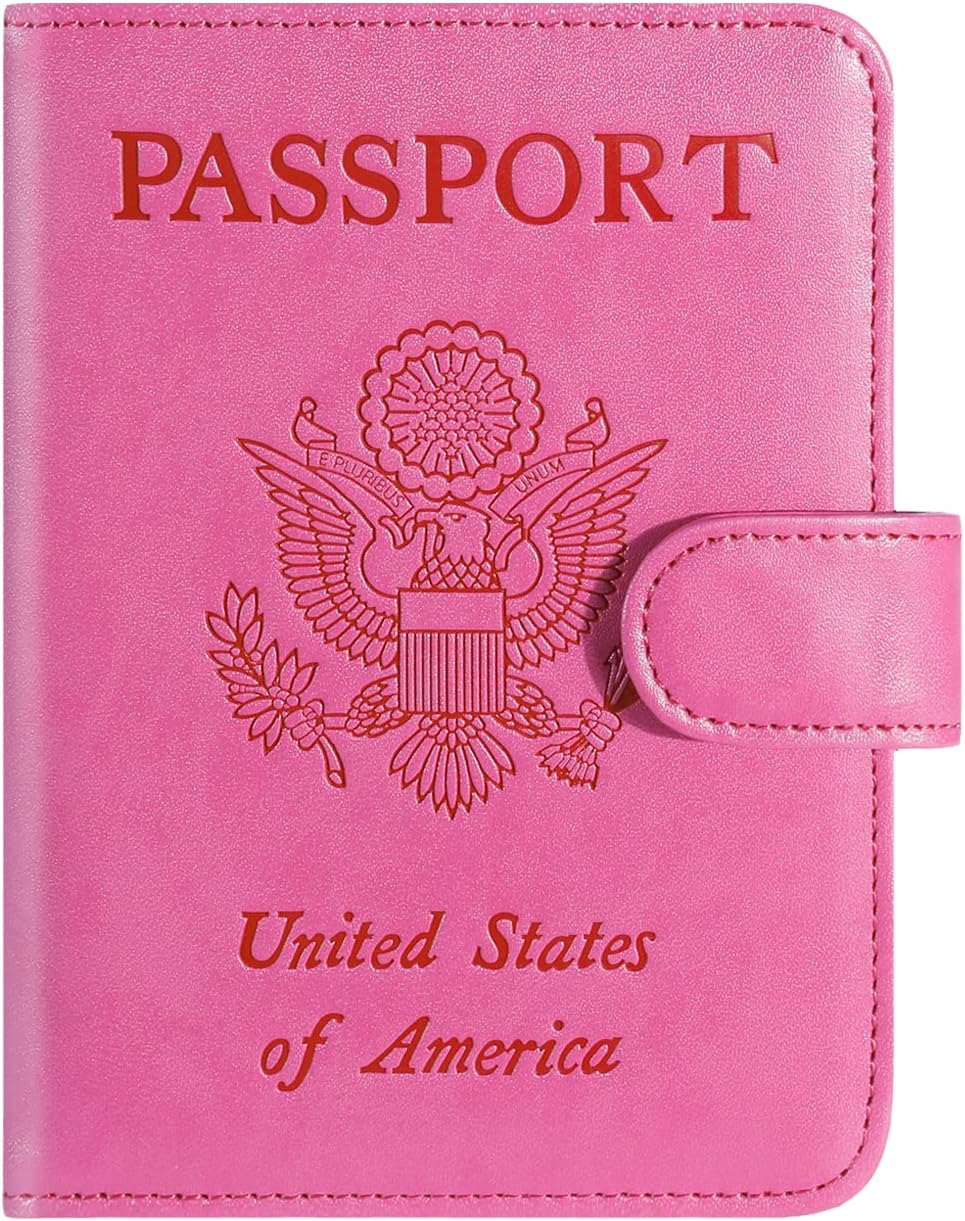 Passport Holder RFID Blocking Leather Case