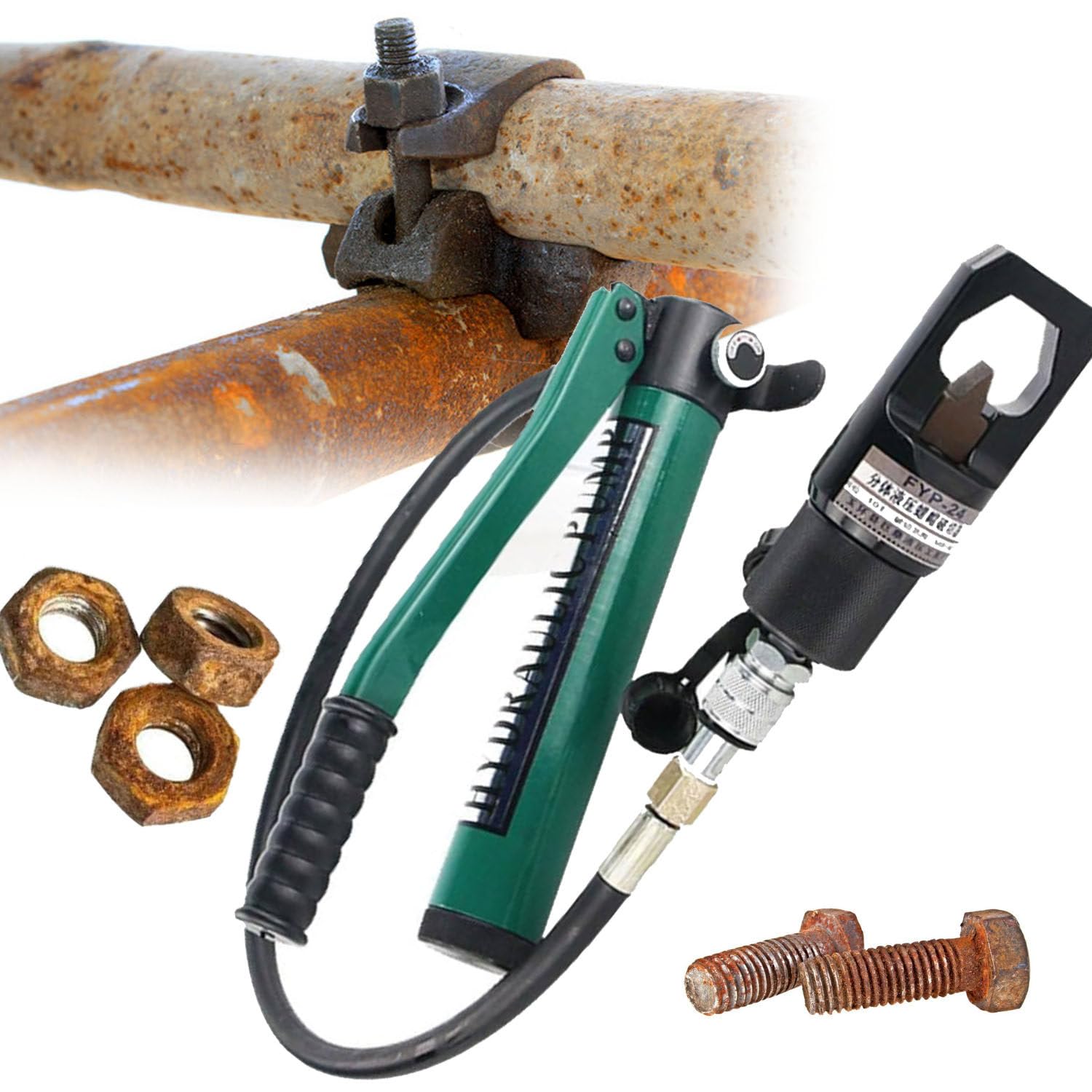 Séparateur d'écrou hydraulique 12-16T extracteur robuste pour mécanique