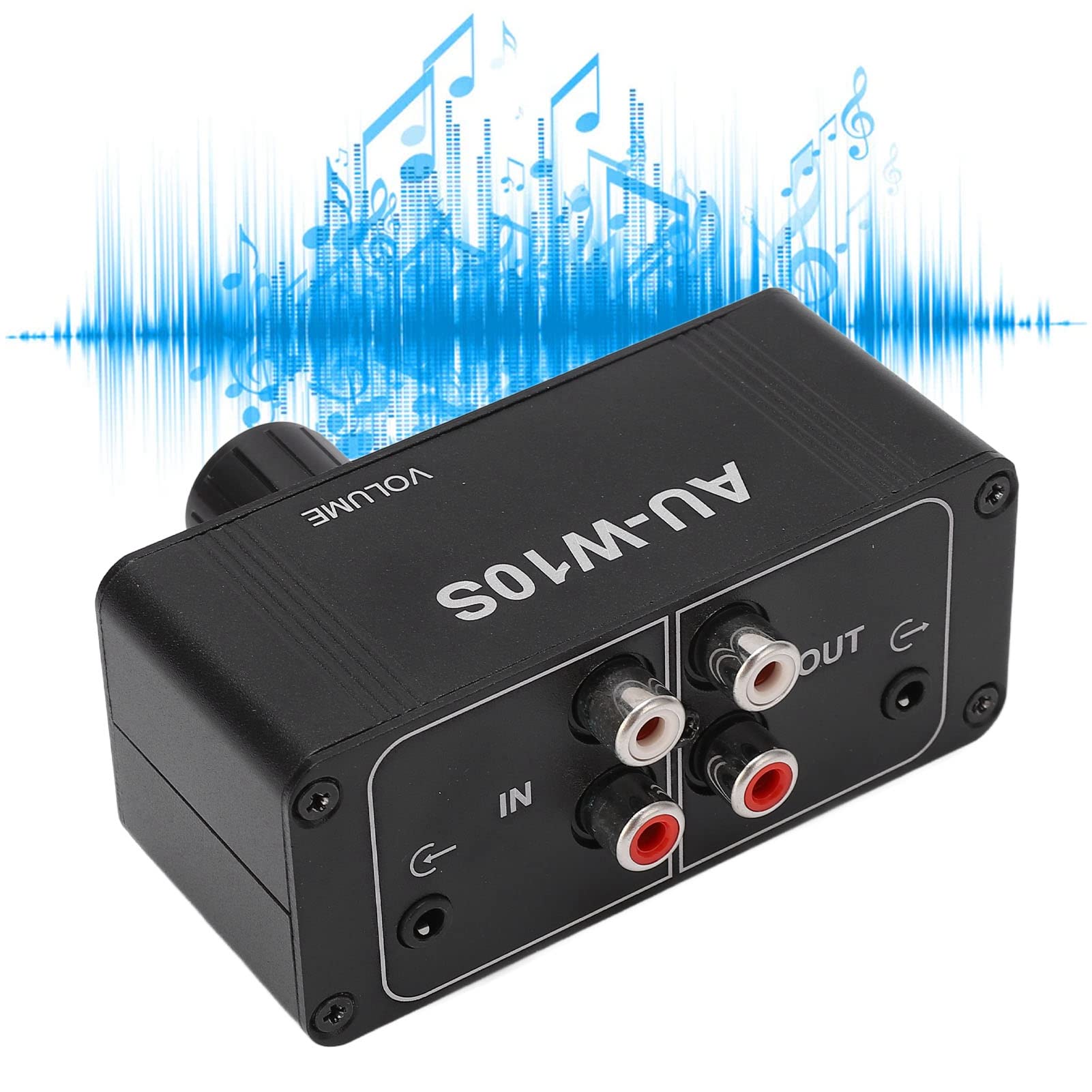 Mini Stereo Audio Preamplificatore per Cuffie Regolatore di Volume Mixer Audio Uscita Jack 3.5mm per Club Bar