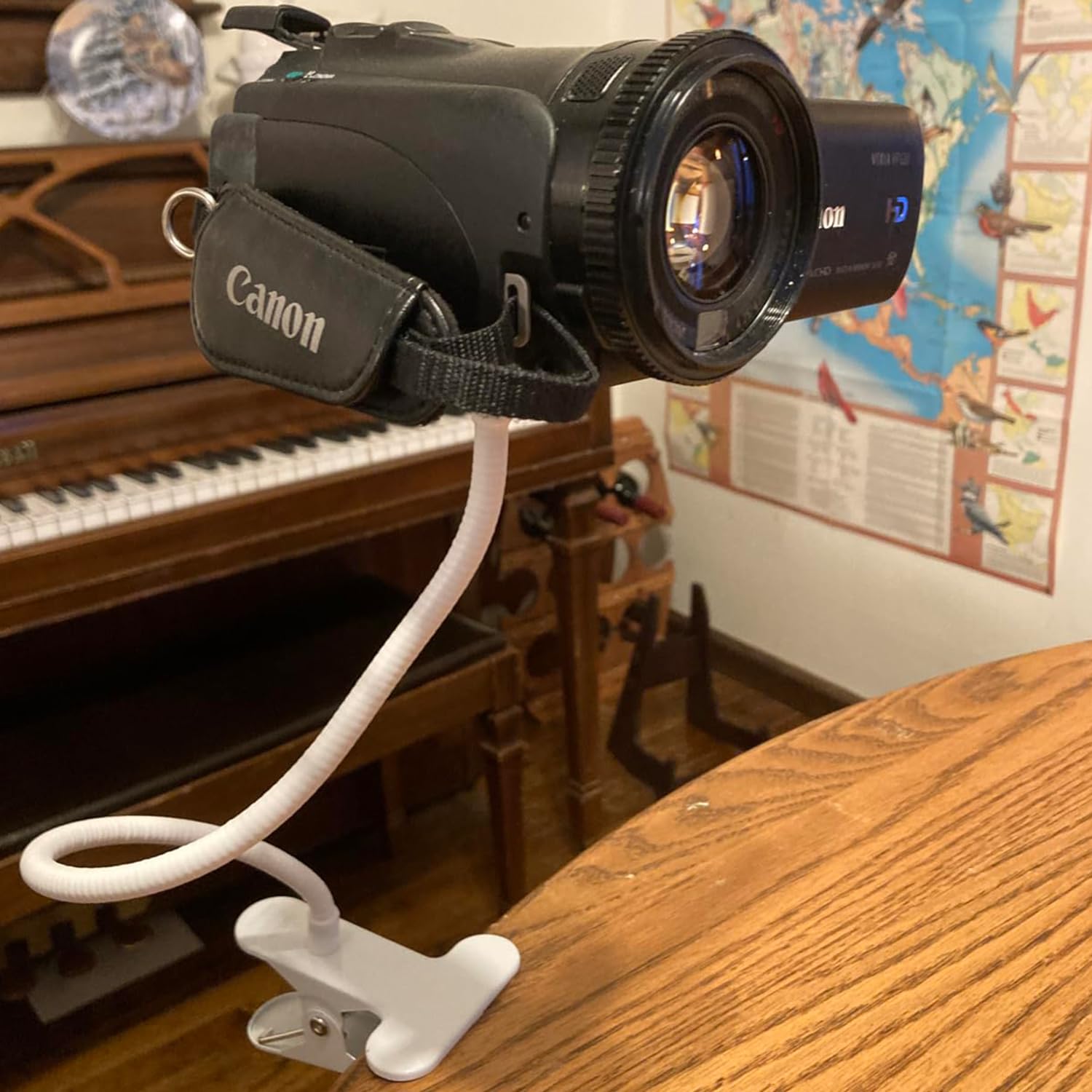 Lonnky 7.1" Flexible Baby Monitor Mount, Compatible with Vtech VM901, VM919HD, Eufy Spaceview, ANMEATE SM935E & More - Image 3