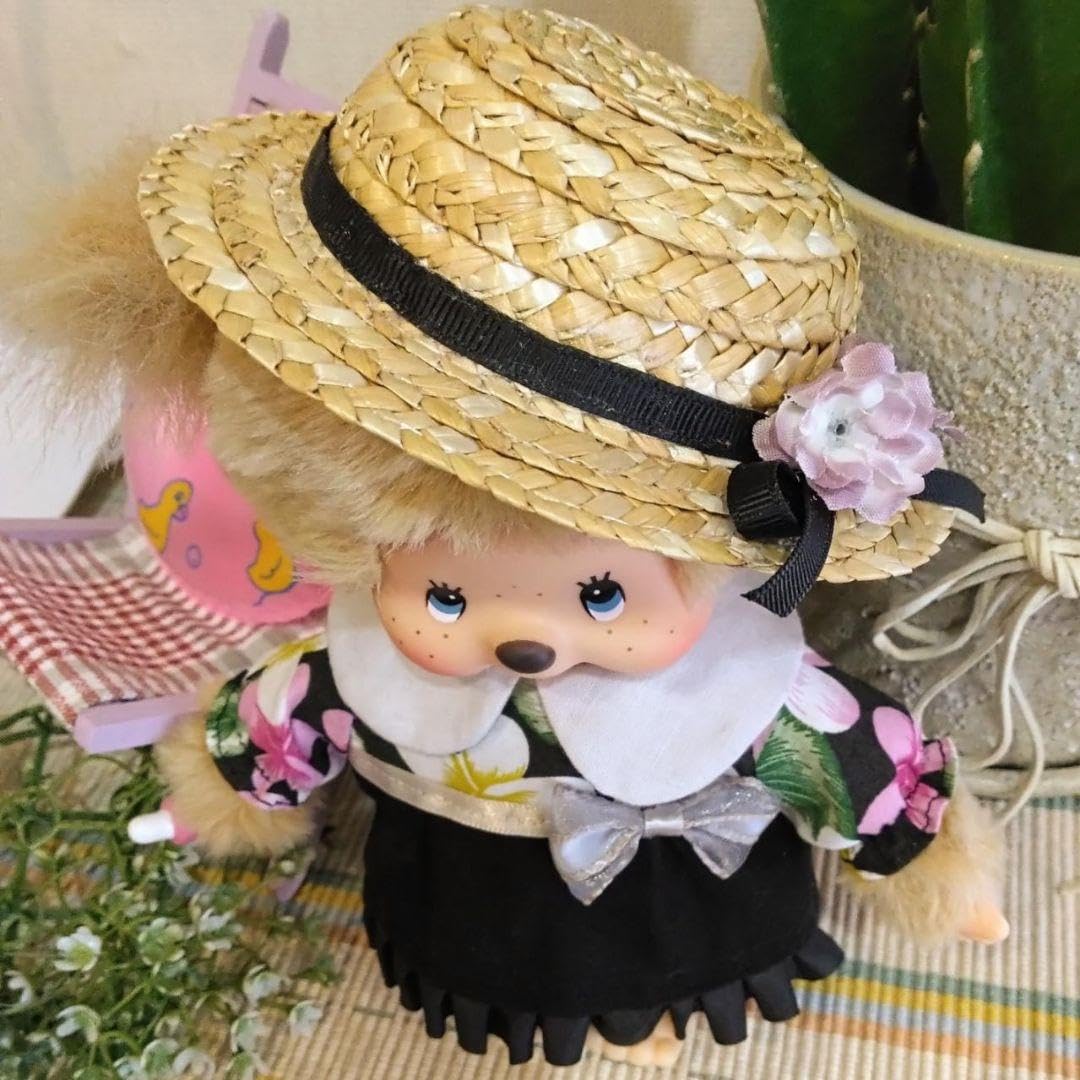 Amazon.co.jp: モンチッチ ワンピース 麦わら帽子 うさぎポシェット