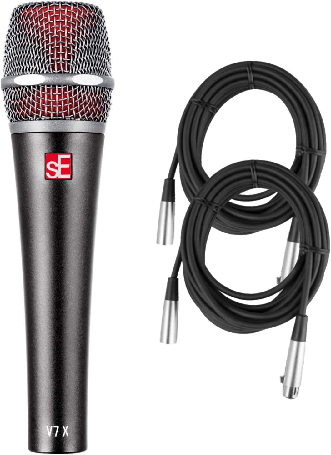 V7x Supercardioid Dynamic Instrument Microphone with 2 XLR Cables