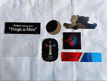 Amazon.co.jp: Aimer ツアーグッズ 「rouge de bleu」ステッカーセット