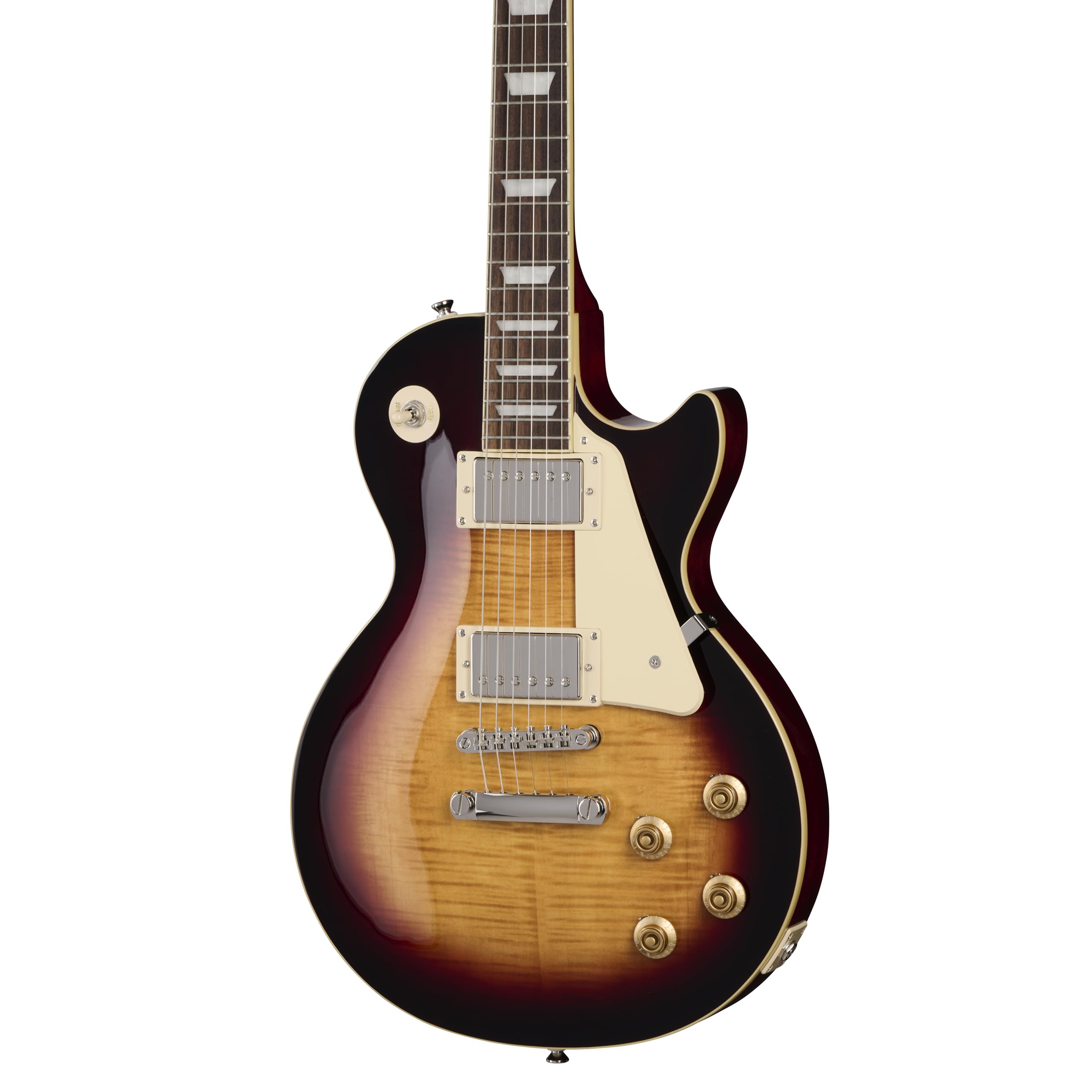Amazon | Epiphone Les Paul Standard 50s Figured Top Bourbon Burst
