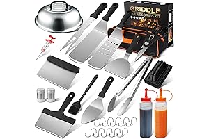 29-Piece Outdoor Flat Grill Kit for Ultimate Grilling