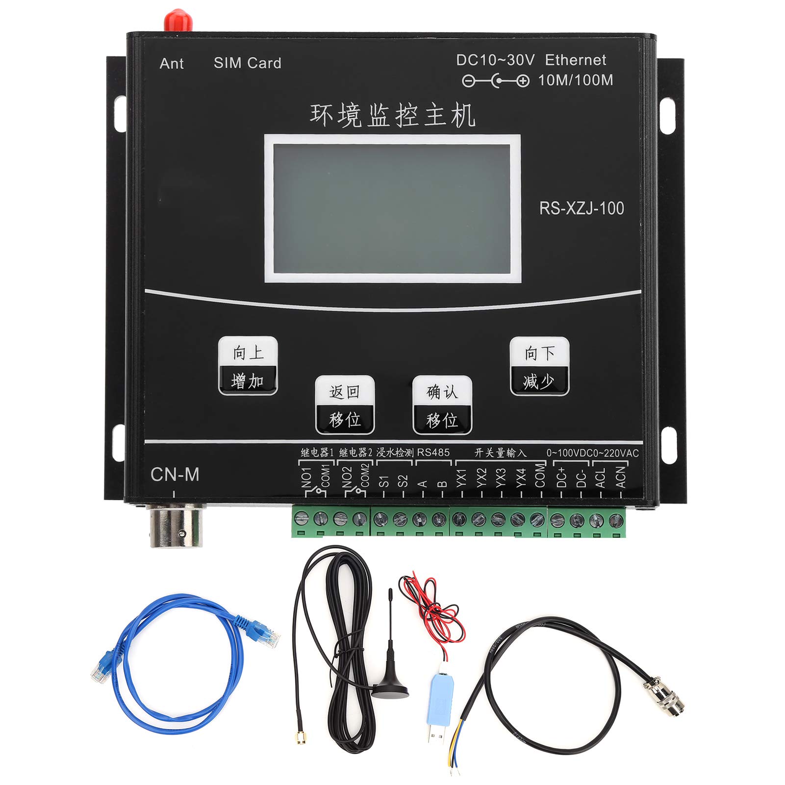 FTVOGUE Monitor Ambiental, Alarma de Temperatura y Humedad, DC10-30V