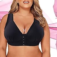 Vista 2 de Sujetadores sin costuras Sujetador con cierre frontal Sujetador cómodo Ropa interior de moda Sujetador transpirable Push Up Bra Nuevos sujetadores