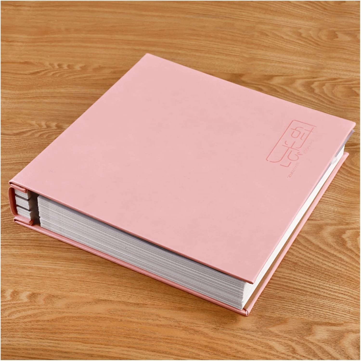 Photo Albums DIY Photo Album, Souvenir Album, Pasted Family Version, Photo Storage, Self-adhesive Film, Large-capacity Album Album de fotos (Color : 02, Size : Black paper/60 sheets)