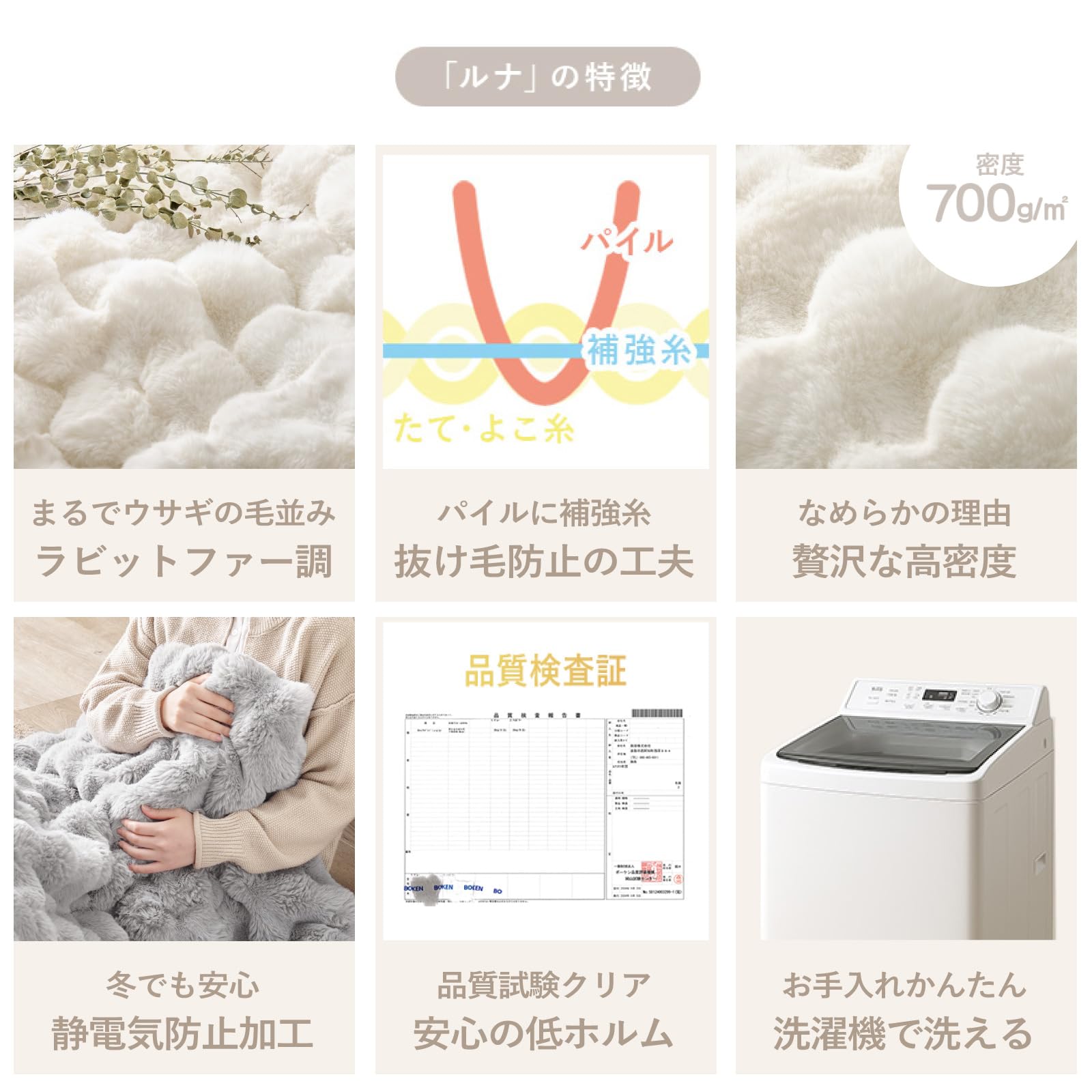 Amazon｜萩原 こたつ布団 掛け布団 単品 ルナ アイボリー 約210×170cm