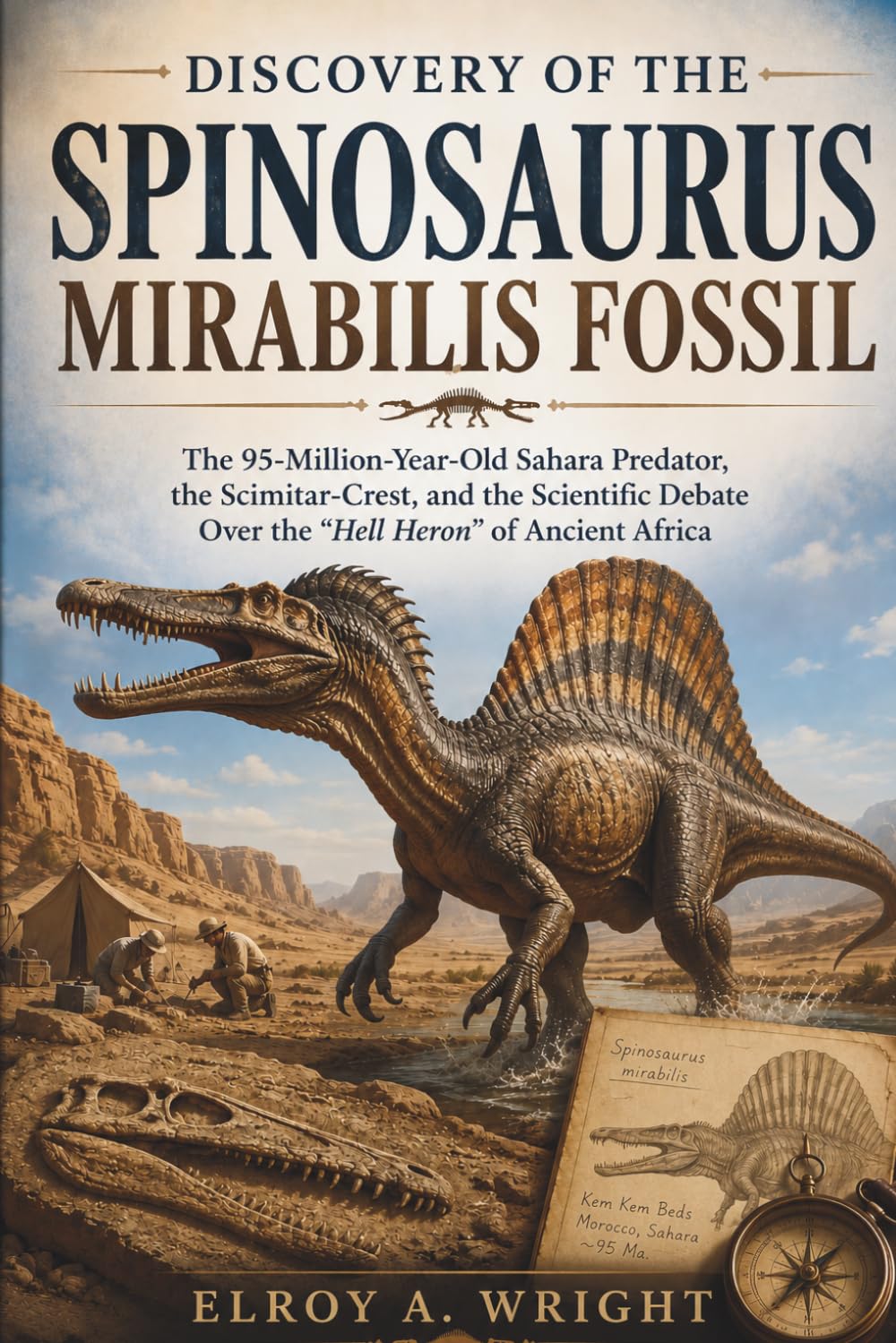 Discovery of the Spinosaurus mirabilis fossil: The 95-Million-Year-Old Sahara Predator, the Scimitar-Crest, and the Scientific Debate Over the “Hell Heron” of Ancient Africa