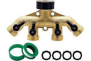 Biswing Hose Splitter 4: Divide and Conquer Your Watering Woes