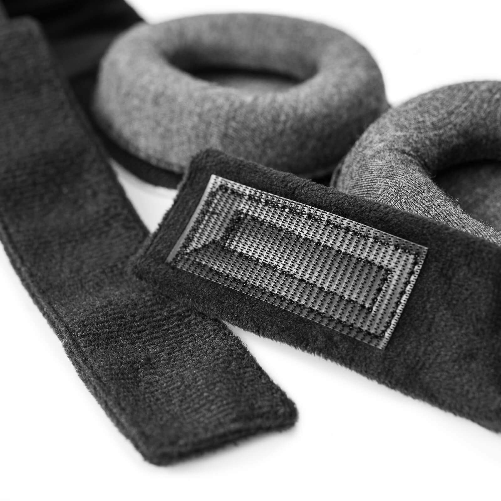 Heynight | Mascherina per dormire - 100% comfort, oscurante - Viaggio accessori utili in Cotone Made in Italy con elastico rinforzato, regolabile