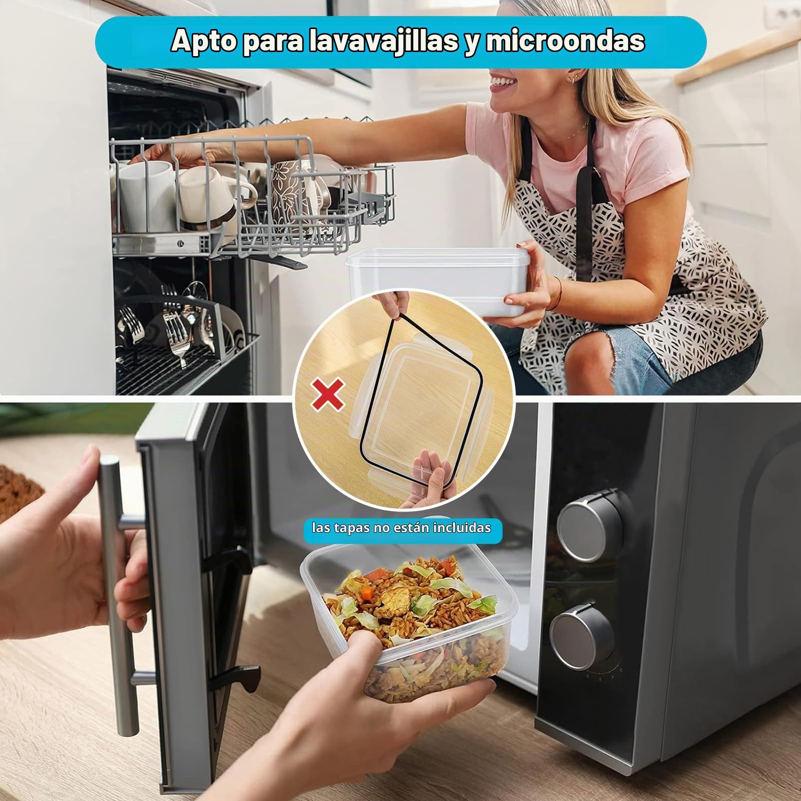 5 recipientes grandes de frutas para nevera, recipientes de almacenamiento de alimentos a prueba de fugas con colador extraíble, aptos para lavavajillas y microondas, recipientes para mantener frutas