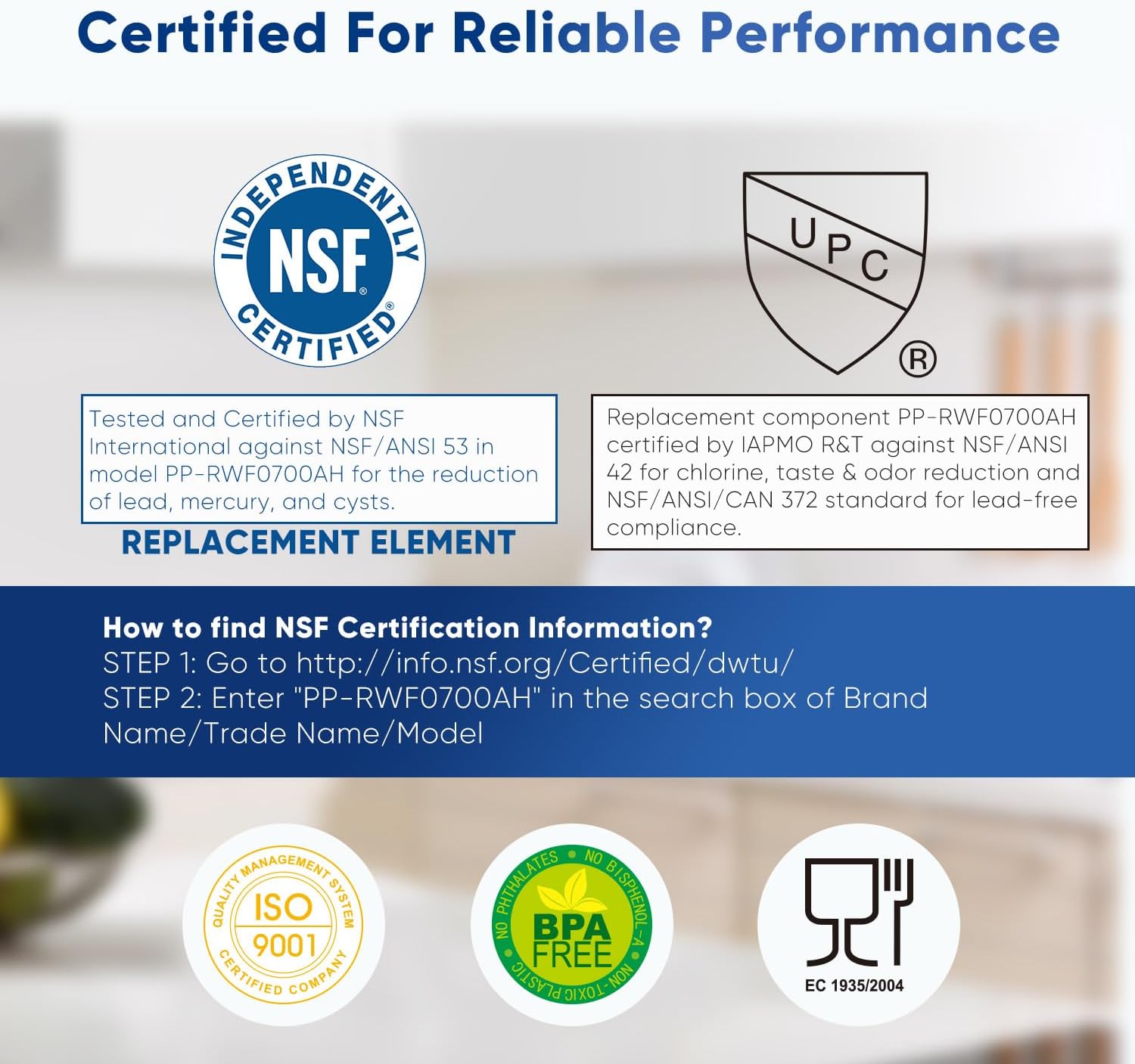 PUREPLUS DA29-00020B NSF/ANSI 53&42 Certified Replacement for SAMSUNG Fridge RF28HFEDTSR, RF263BEAESG, RF263BEAESR AA, HAF-CIN/EXP, RF28HMEDBSR/AA, RWF0700A Refrigerator Water Filter, 1PACK