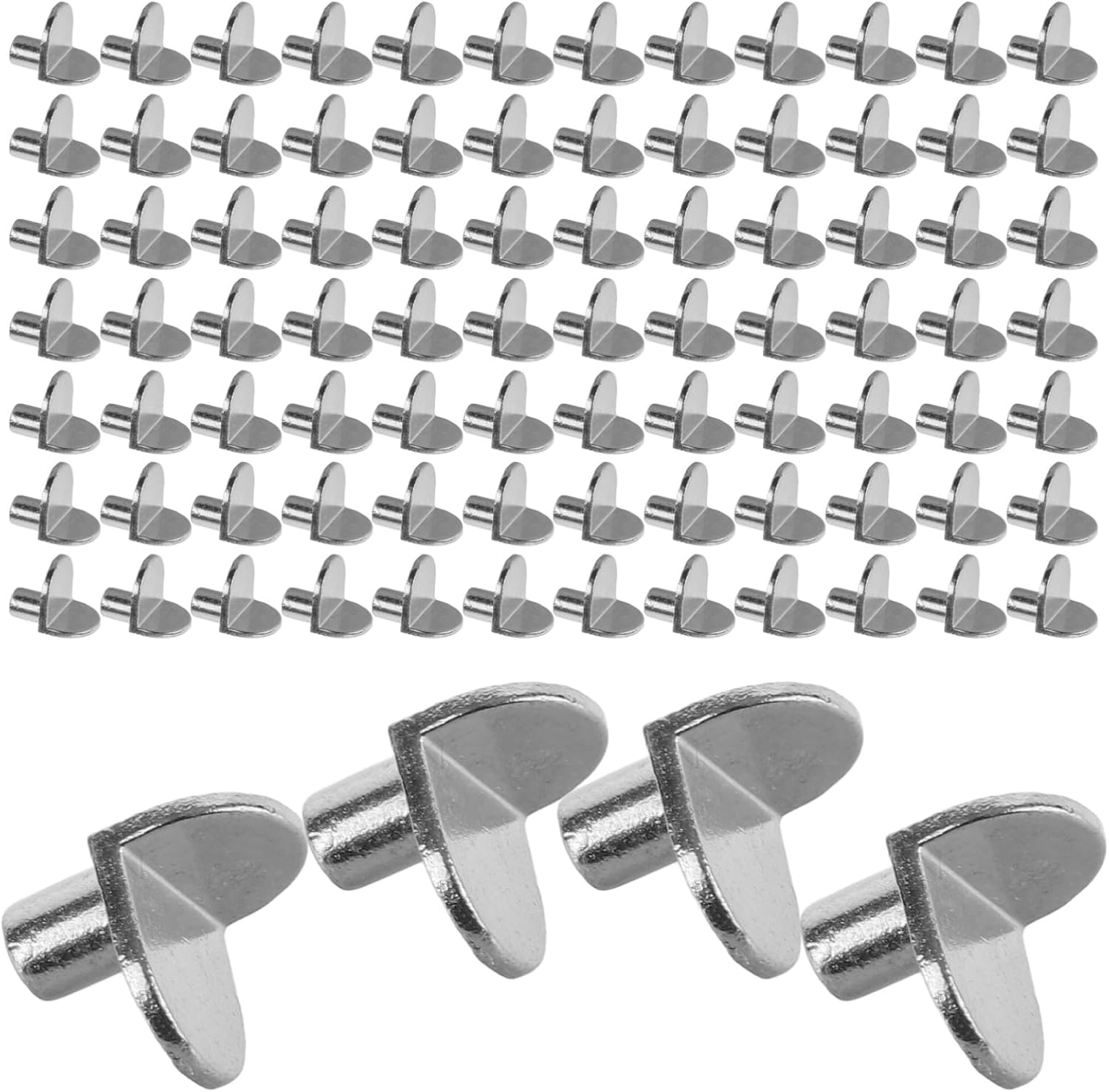 Gadpiparty 300pcs Shelf Support Bracket Cabinet Shelf Pins Bookshelf Pegs for Holder Support Pegs for Shelving