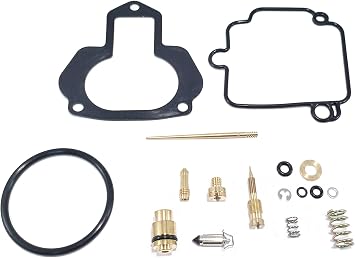 Complete Carburetor Rebuild Kit for Yamaha Warrior 350 1988-2004 YFM350 OEM-Grade Components Precision Jets Corrosion Resistant Restores Performance ATVPC