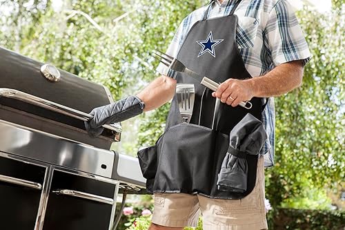 Vista 49 de Picnic TIME NFL BBQ Delantal Tote Pro Grill Set