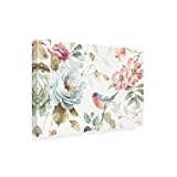 Wrapped Canvas Wall Art - Lisa Audit 'Beautiful Romance IV' Wall Art for Living Room, Bedroom, or Office Décor - 22x32