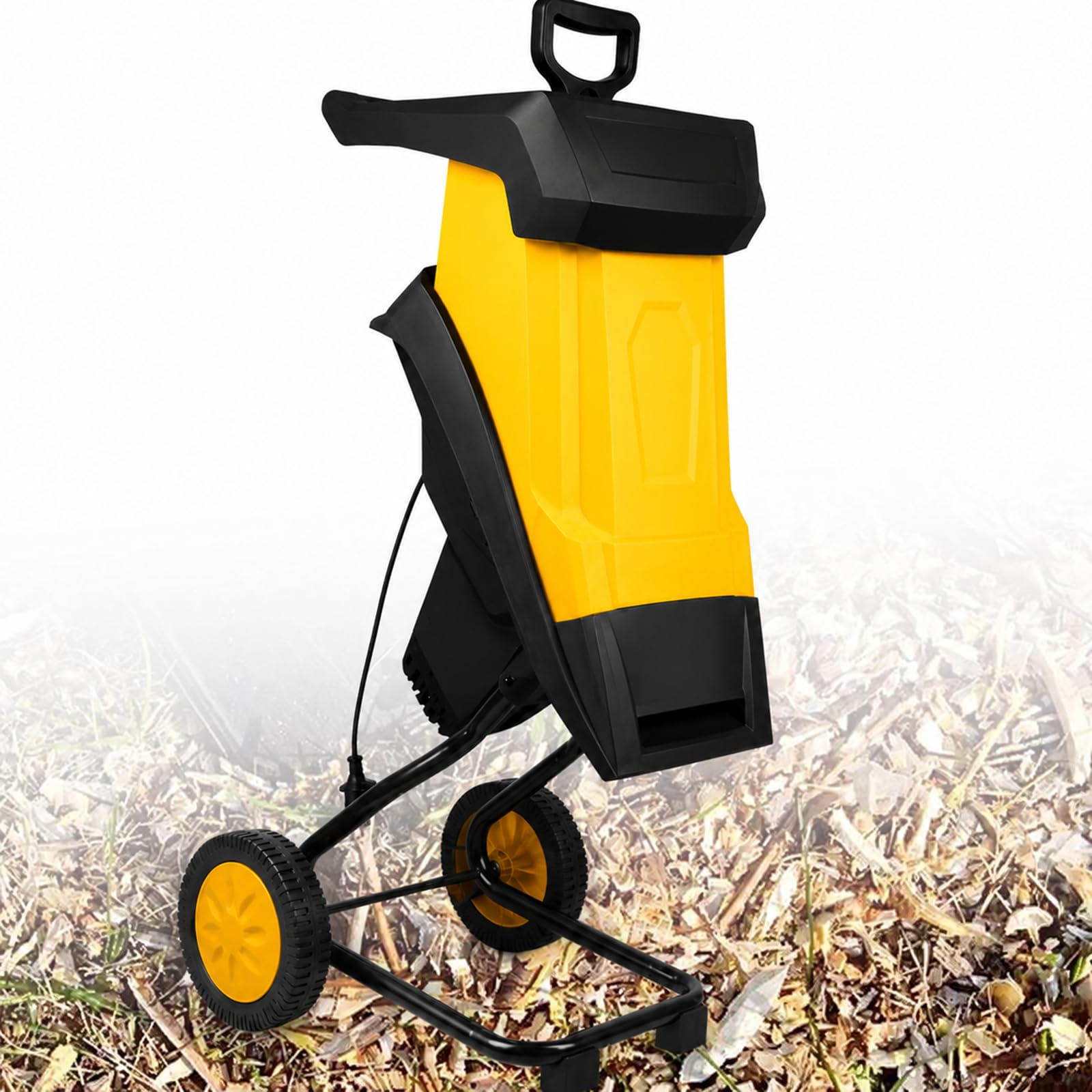 Biotrituratore 2500 W, Rami Fino a 40 mm, Doppia Lama 50mcable