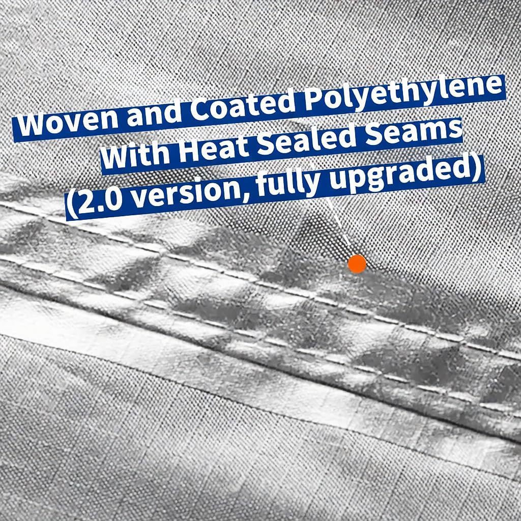 16 Mil Extra Thick Tarp 20x30 Ft | Premium Heavy Duty Waterproof | Universal Multi-Purpose Cover for Car, Boat, RV, Camping, Construction & Home Use