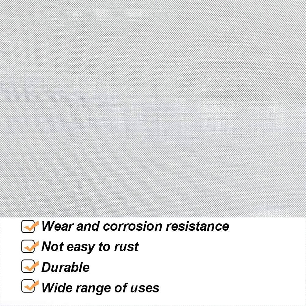 Amazon | Mollytek ステンレス平織金網 産業用金網 80メッシュ