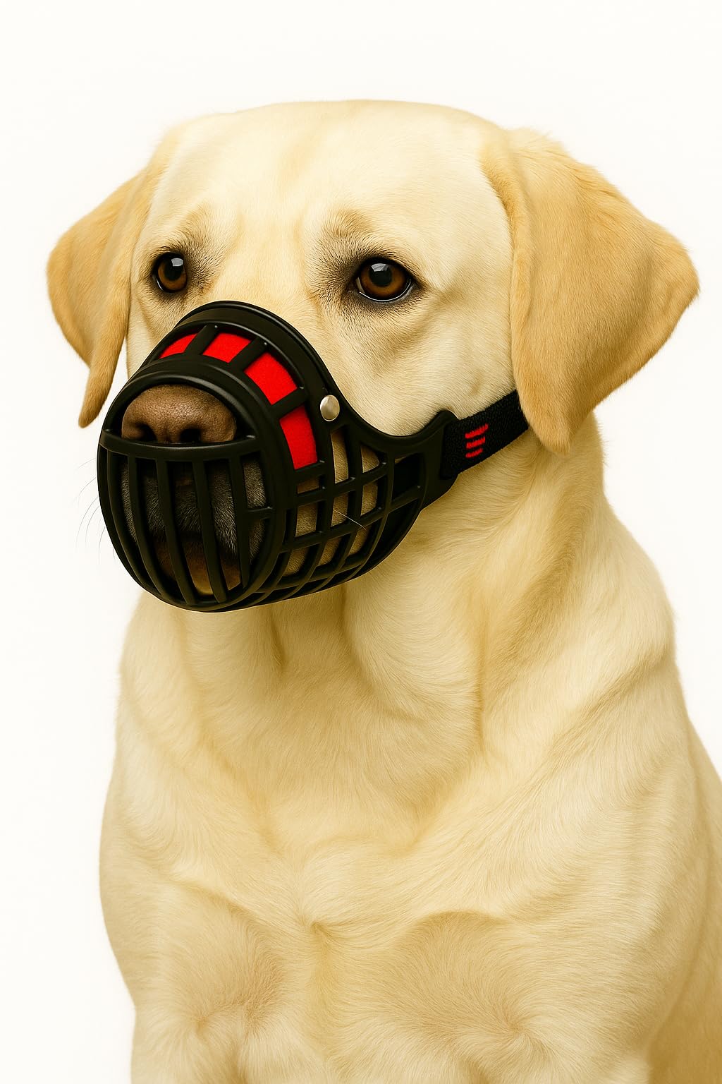 Antica Farmacia Orlandi Flamingo Cane Museruola In Plastica Rigida 