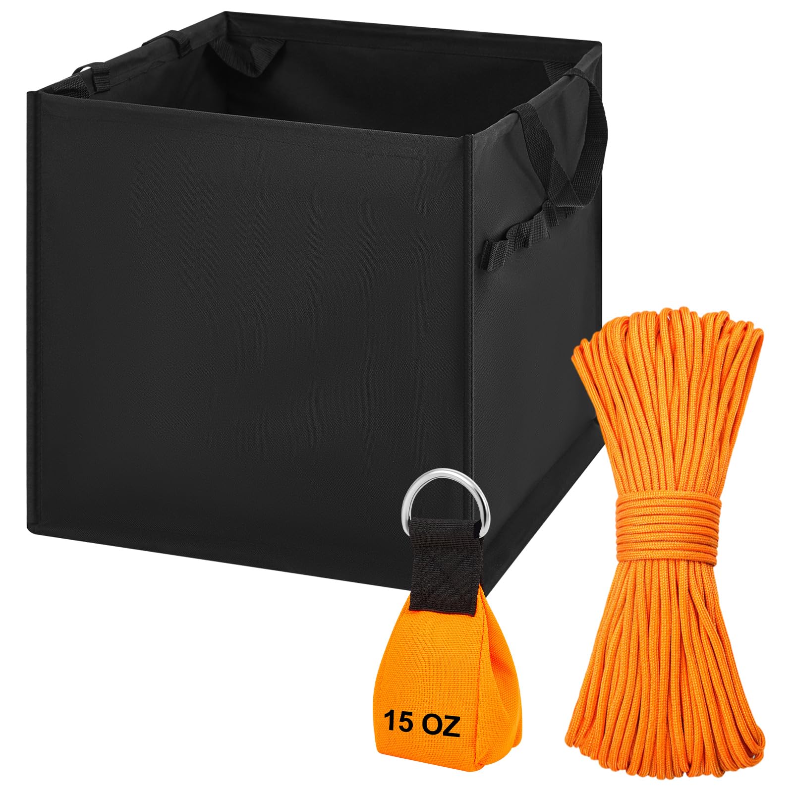 3 Pcs Arborist Throw Line Equipment and Cube for Tree Work