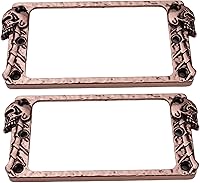 Vista 15 de Guyker Anillo de montaje para pastillas Humbucker de metal plano, juego de anillos de montaje - pieza de repuesto para marco de pastillas de puente