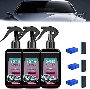 Limlex Hydroshield - X Coating Spray, 3 In 1 High Protection Quick Car