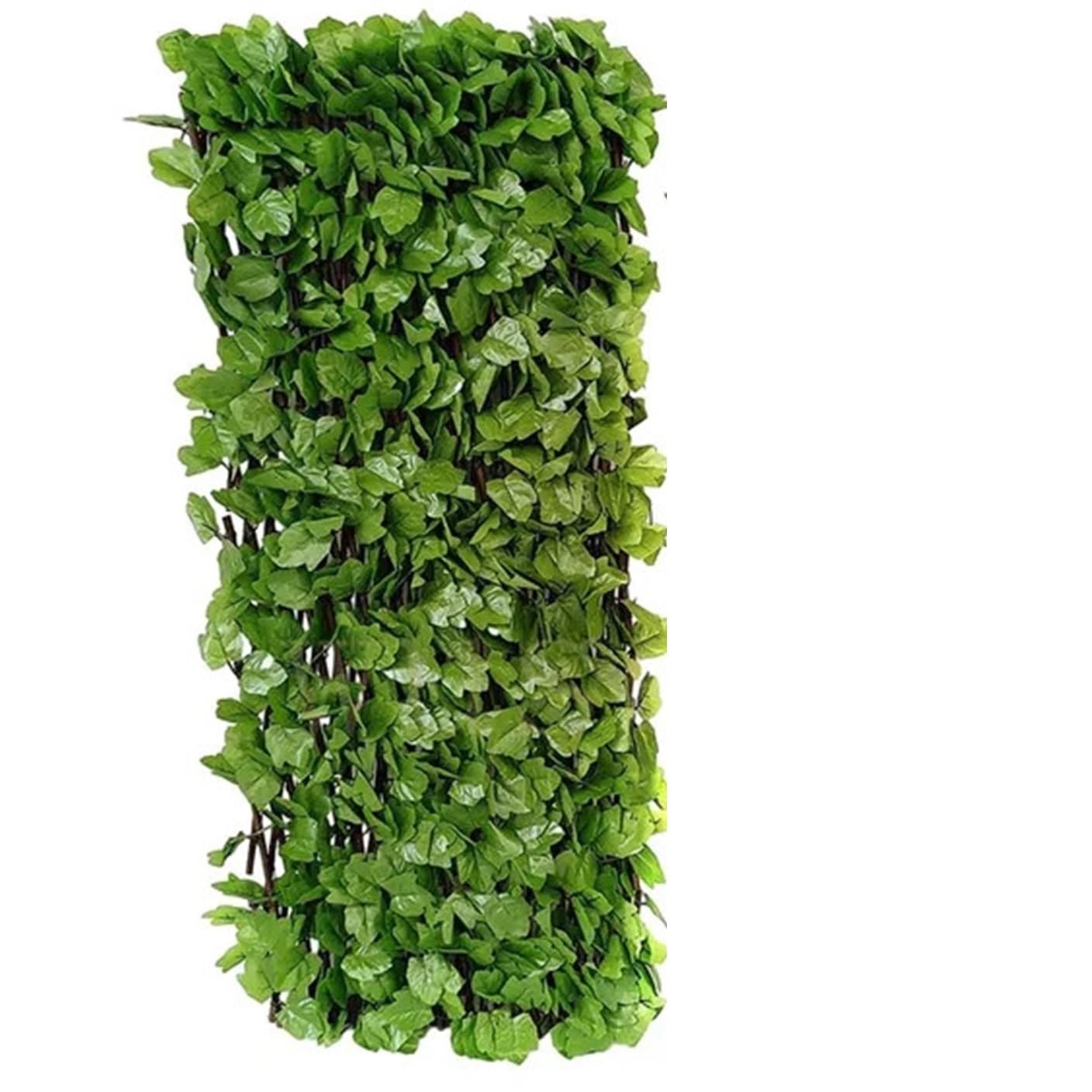 Sztuczna osłona ogrodzeniowa, Sztuczny płot z liści wielokolorowy zewnętrzny ogród na balkonie(Green)