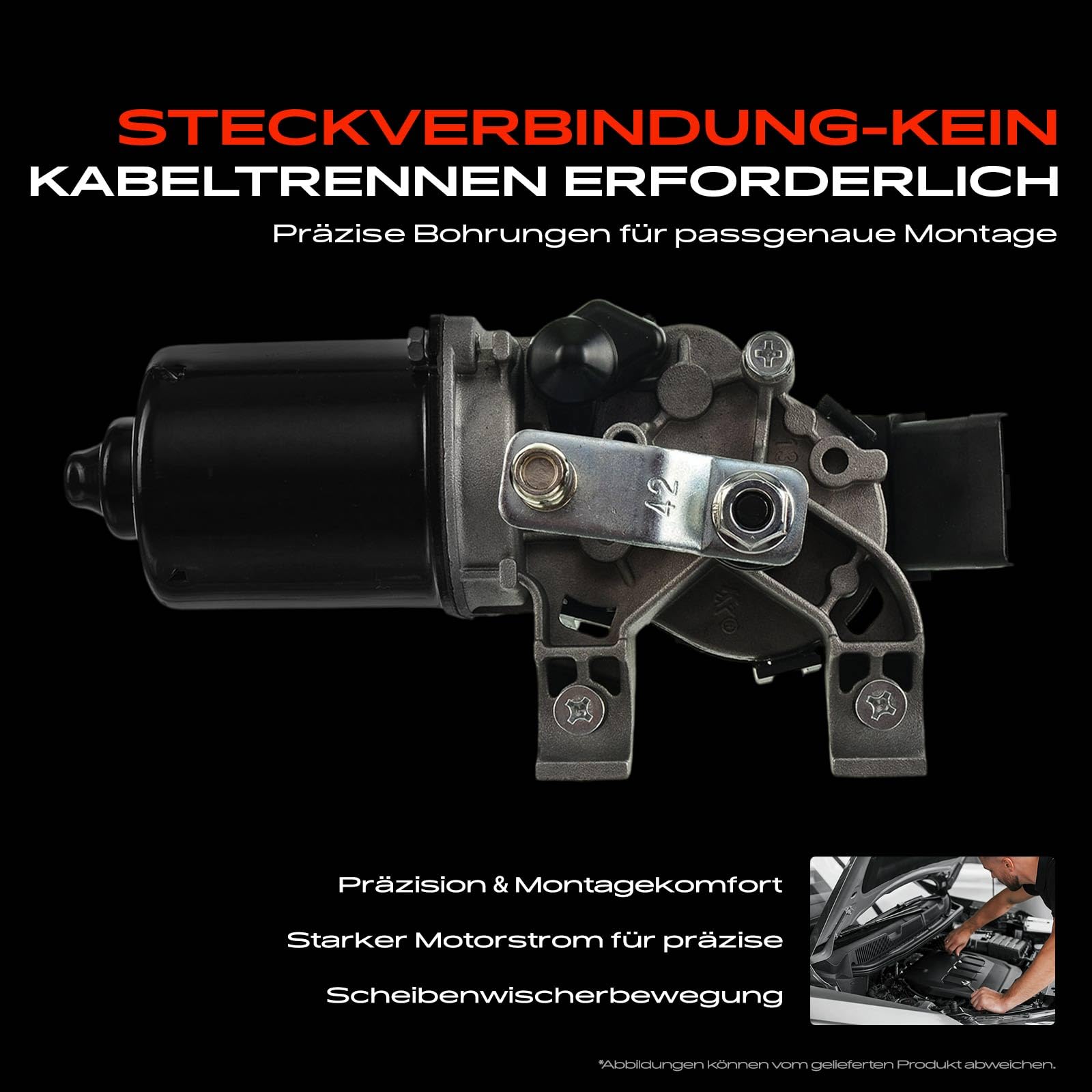Silnik wycieraczek przedniej do przedniej szyby do Kangoo Be Bop Grand Kangoo KW0 1 Express FW0 1 2008-2013 7701066449
