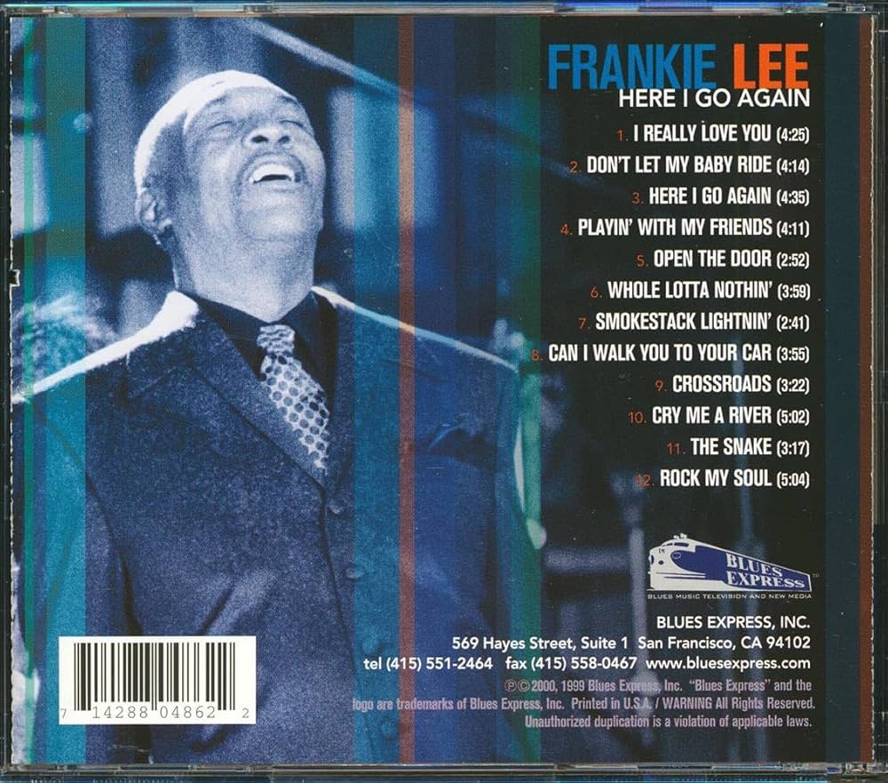 洋楽 Here I Come Again CD Frankie Lee, George Brooks, George Brooks, Lou Johnson