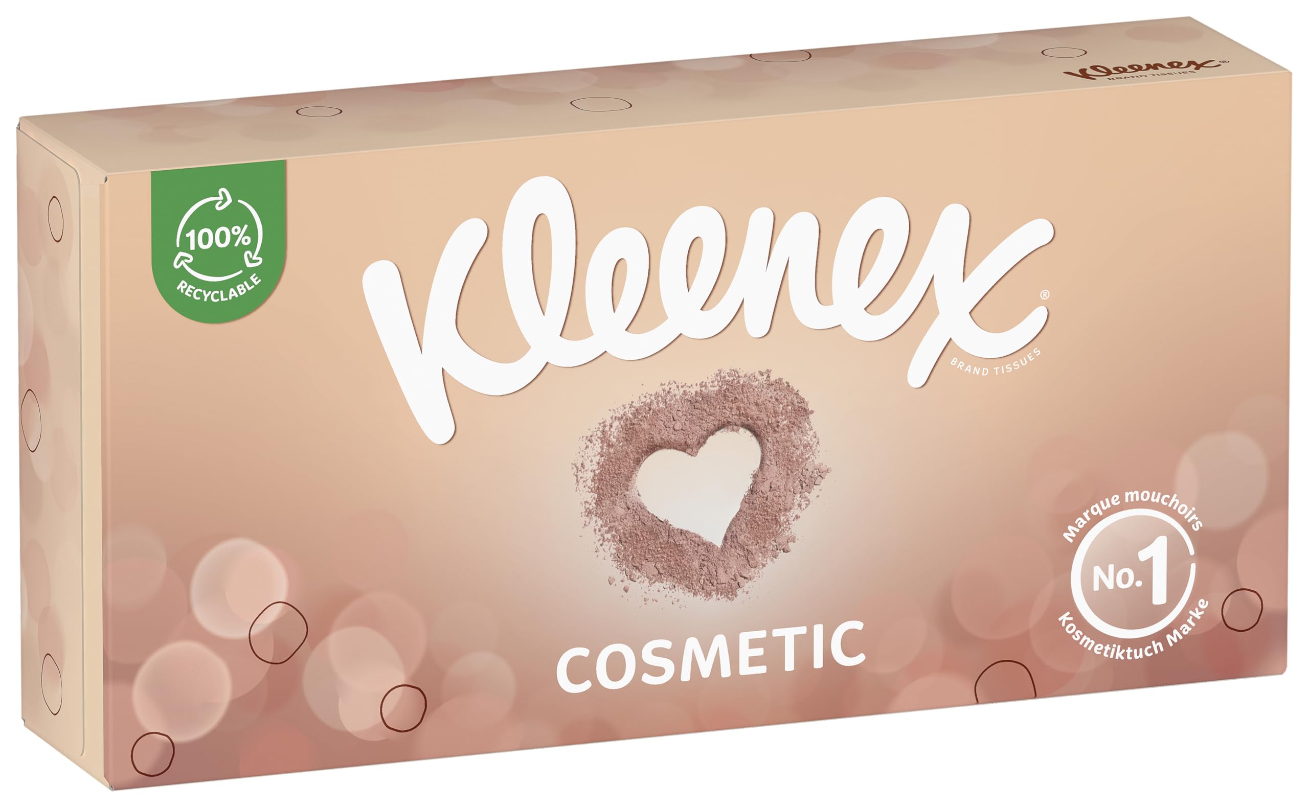 Mouchoirs Kleenex® Cosmetic Boîte x80 (x24)