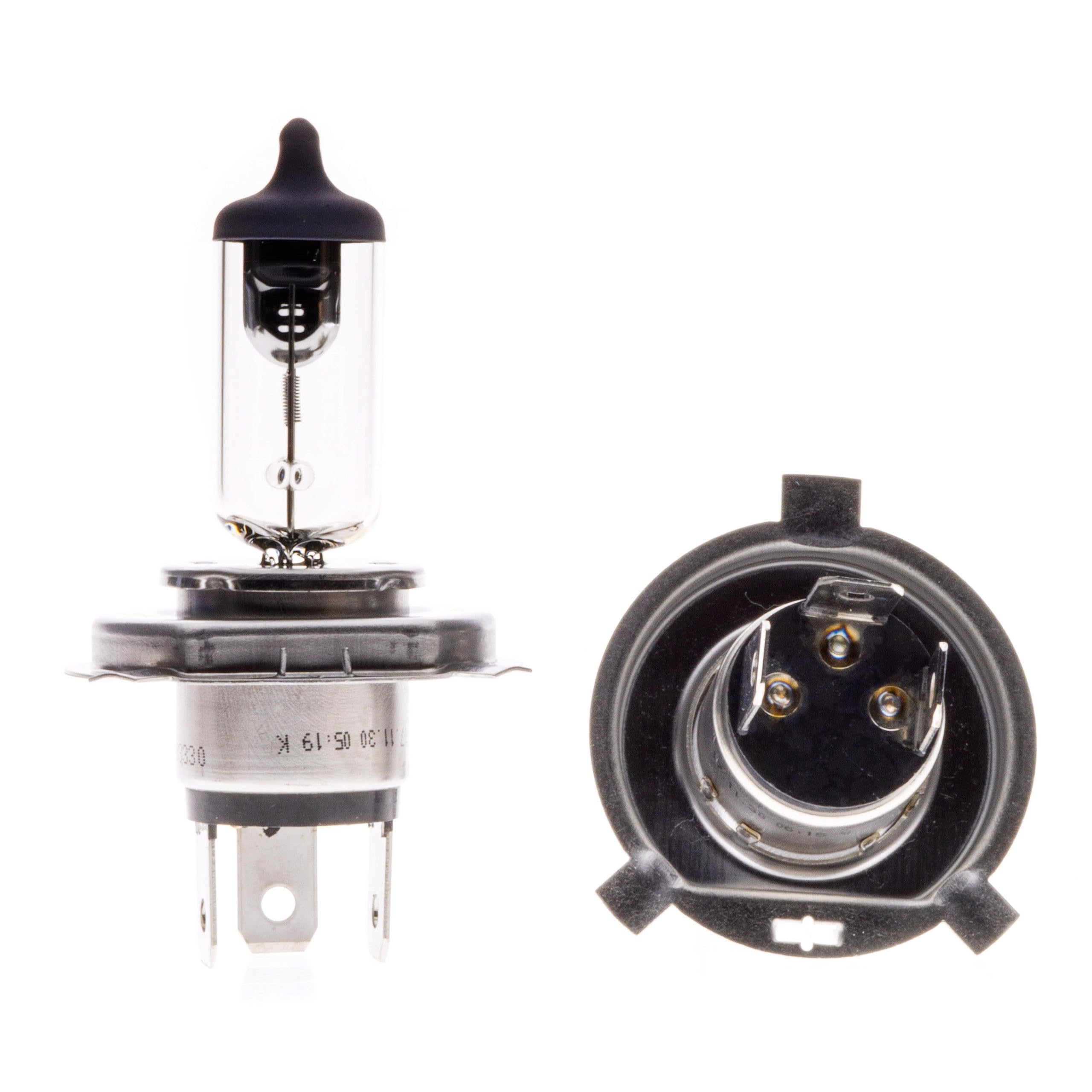 Bosch 472 (H4) Pure Light Headlight Bulbs - 12 V 60/55 W P43t - 2 Bulbs